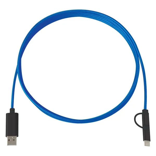3-In-1 10 Ft. Braided Charging Cable - Image 5