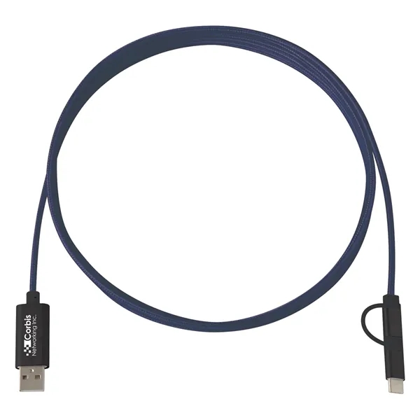3-In-1 10 Ft. Braided Charging Cable - Image 6
