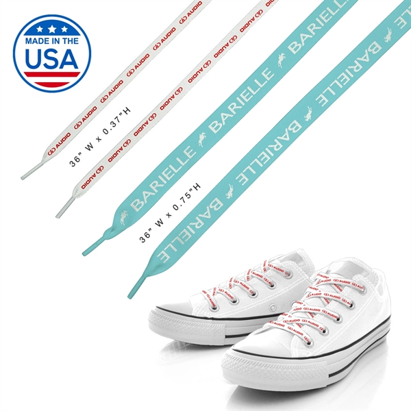 36" Custom Shoelaces - Image 1