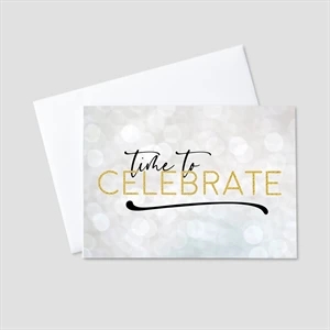 Time to Celebrate Congratulations Greeting Card
