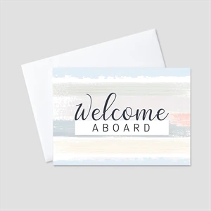 Water Color Welcome Welcome Greeting Card