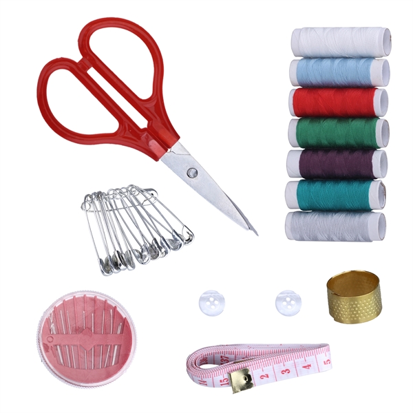 Sewing Kit w/ Measuring Tape and Pins - Image 6