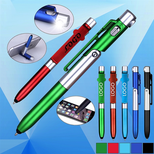 4-in-1 Stylus Pen as Phone Holder - Image 1