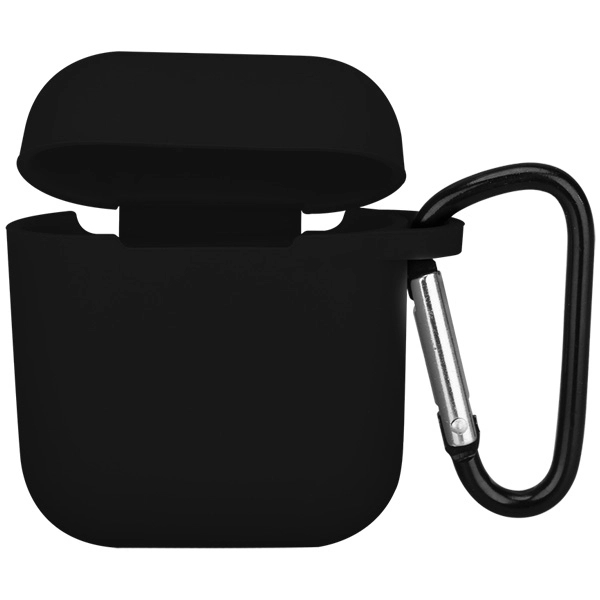Silicone Earbud Case with Carabiner - Image 4