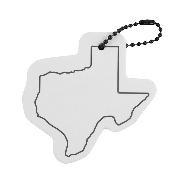 Texas State Floating Key Tag - Image 1