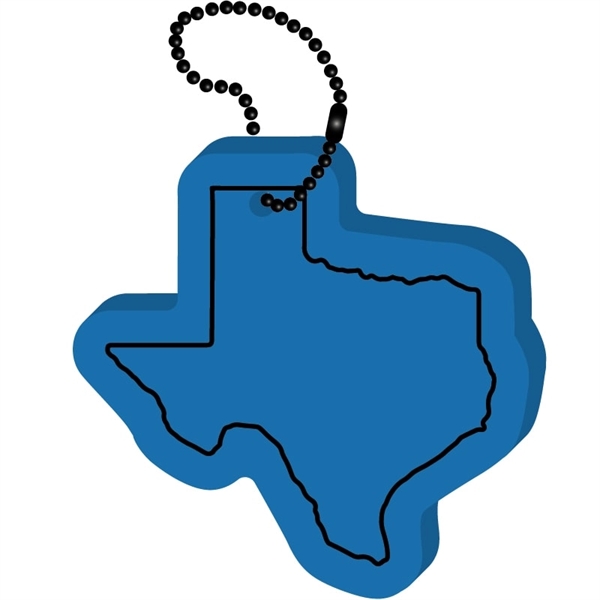 Texas State Floating Key Tag - Image 3