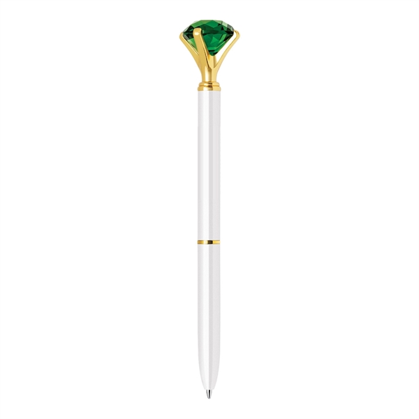 Emerald Crystal Ballpoint Pen - Image 3