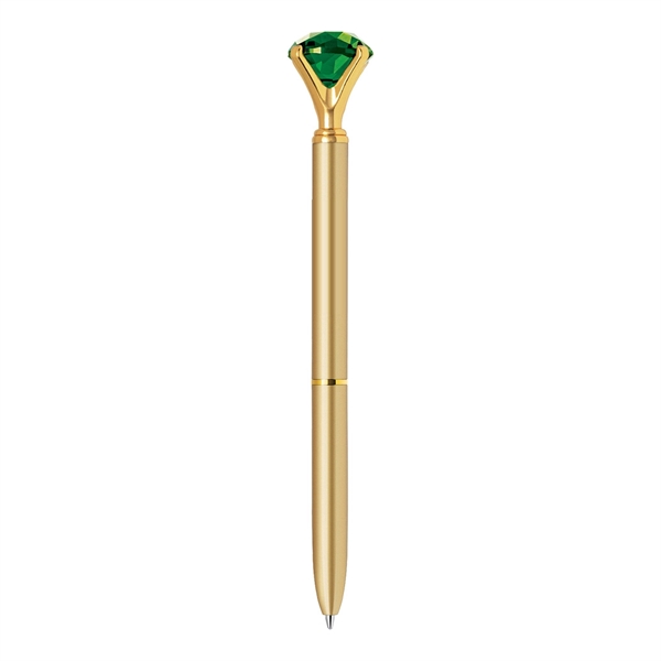 Emerald Crystal Ballpoint Pen - Image 5