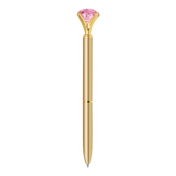 Rose Gemstone Ballpoint Pen - Image 5