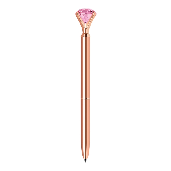 Rose Gemstone Ballpoint Pen - Image 7