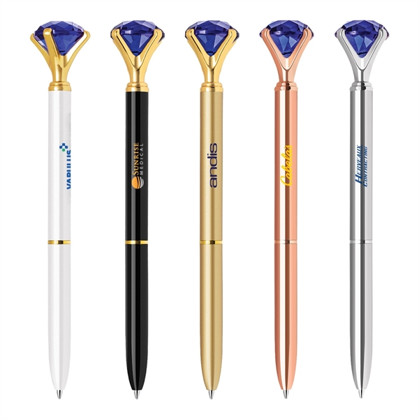 Sapphire Crystal Ballpoint Pen - Image 1