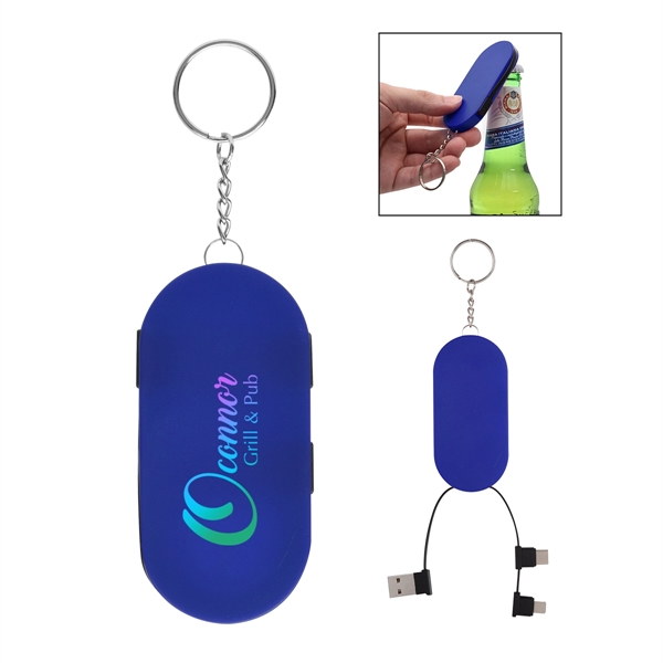 Hideaway 3-In-1 Charging Cable & Bottle Opener - Image 5