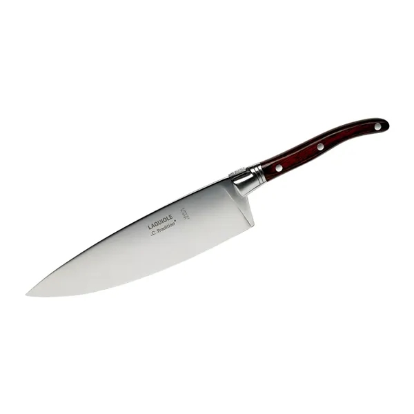 Laguiole Chef's Knife in Pinewood Gift Box (Made in France) - Image 3