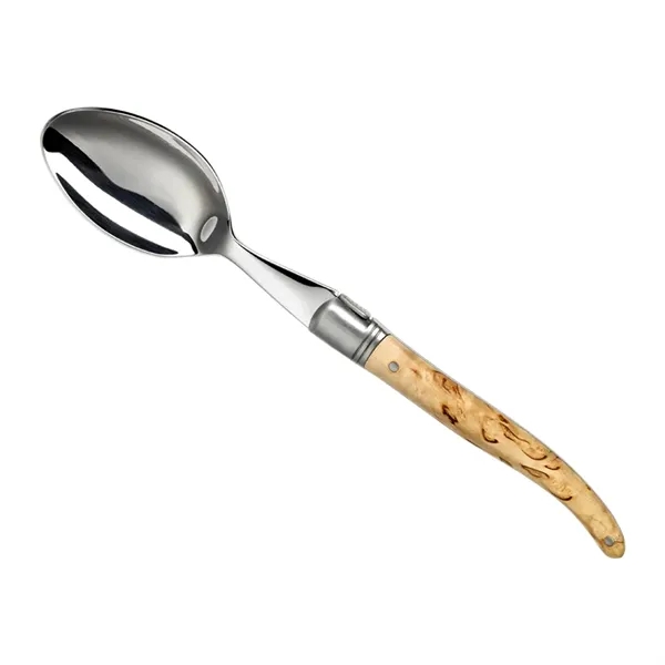 Laguiole Spoon Set in Pinewood Gift Box (Made in France) - Image 3