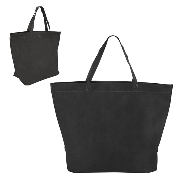 Two-Tone Heat Sealed Non-Woven Tote - Image 2