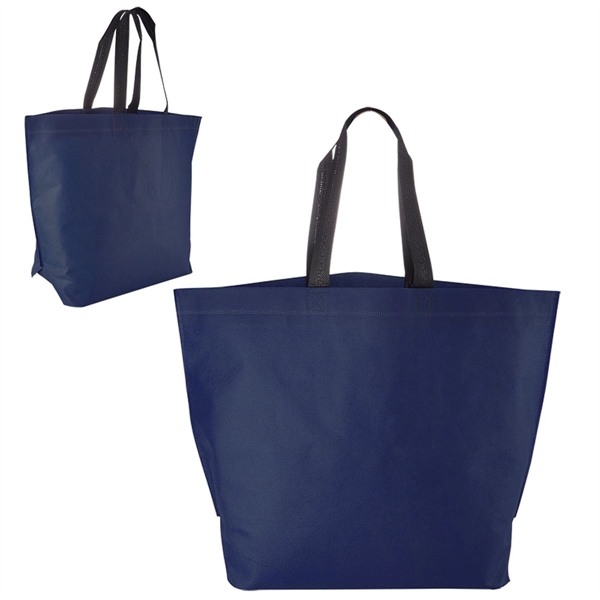 Two-Tone Heat Sealed Non-Woven Tote - Image 3