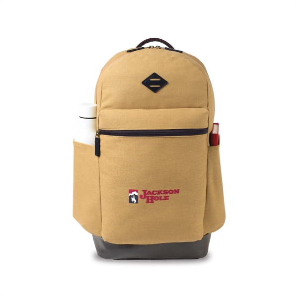 Heritage Supply Ridge Cotton Classic Computer Backpack - Image 2