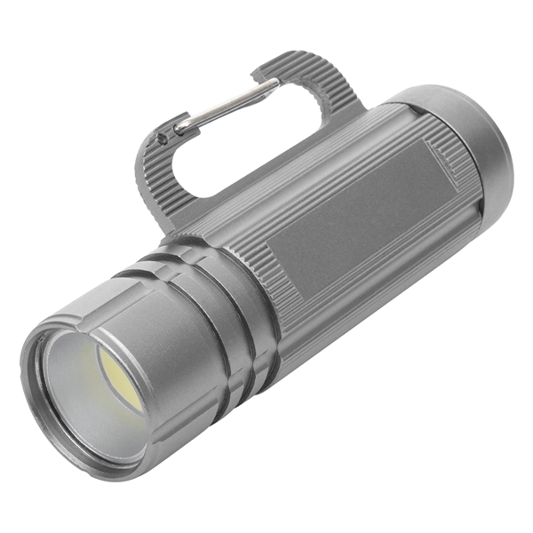 COB Flashlight With Carabiner - Image 4