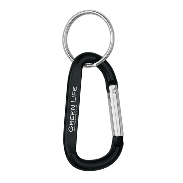 8MM Carabiner with Split Ring - Image 1