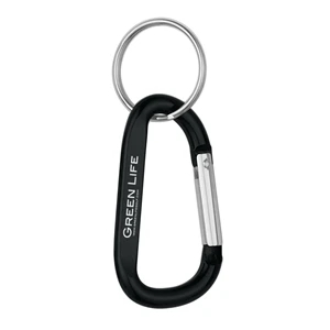 8MM Carabiner with Split Ring