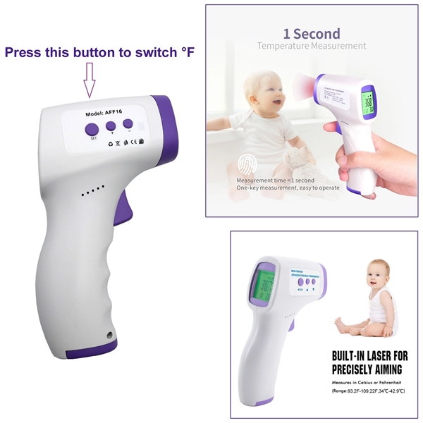 Non Contact Forehead Baby Infrared Electronic Thermometer - Image 1