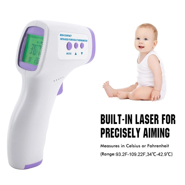 Non Contact Forehead Baby Infrared Electronic Thermometer - Image 4