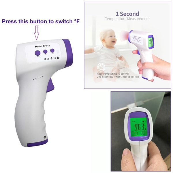 Non Contact Forehead Baby Infrared Electronic Thermometer - Image 5