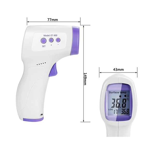 Non Contact Forehead Baby Infrared Electronic Thermometer - Image 10