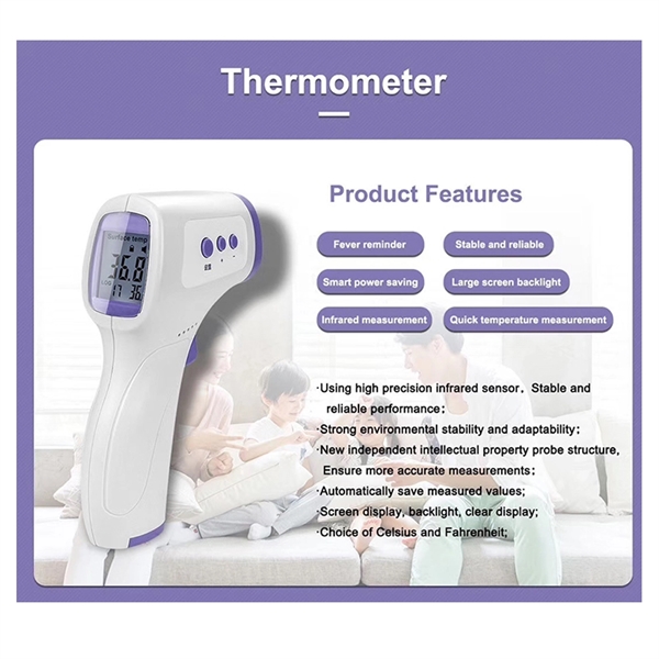 Non Contact Forehead Baby Infrared Electronic Thermometer - Image 12