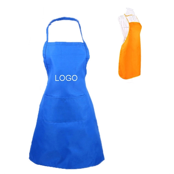 Polyester Apron with Two Pockets     - Image 1