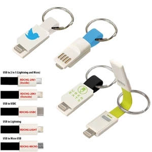 2 in 1 Magnet charge cables