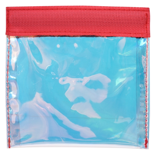 Iridescent Squeeze Tech Pouch - Image 4