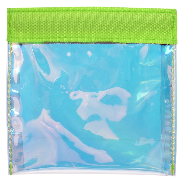 Iridescent Squeeze Tech Pouch - Image 5