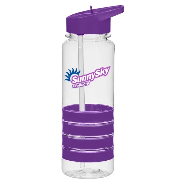 24 Oz. Tritan Banded Gripper Bottle With Straw - Image 7