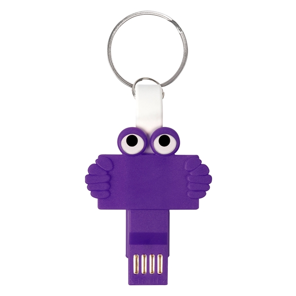 Clipster Buddy 3-In-1 Charging Cable Key Ring - Image 7
