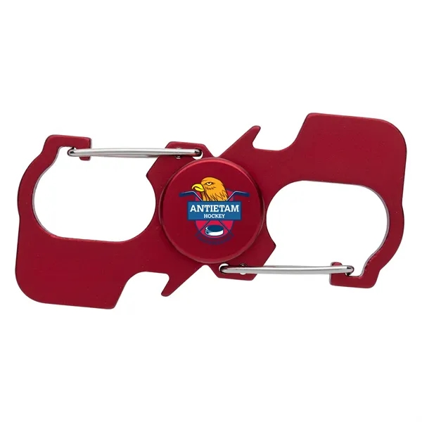 Carabiner Fun Spinner With Bottle Openers - Image 3