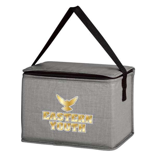 Non-Woven Crosshatched Lunch Bag - Image 7