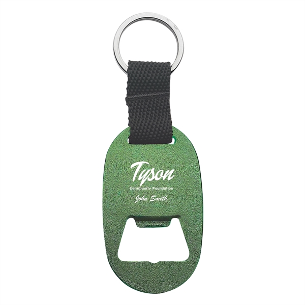 Metal Key Tag with Bottle Opener - Image 4