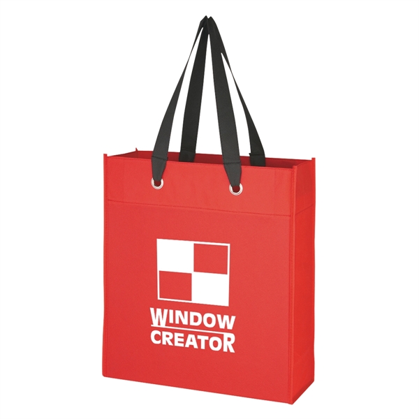 Non-Woven Grommet Tote Bag - Image 5