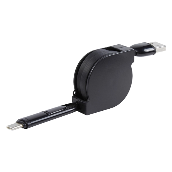 2-In-1 Retractable Charging Cable - Image 14