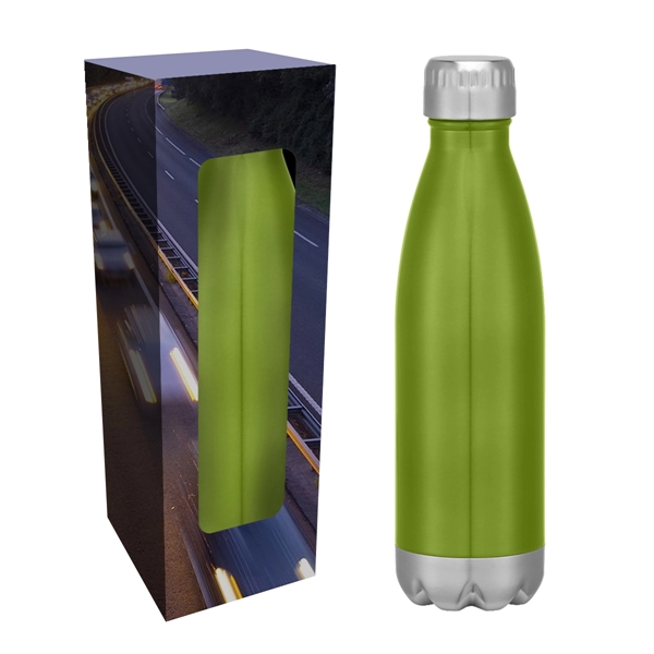 16 Oz. Swiggy Stainless Steel Bottle With Custom Window Box - Image 2
