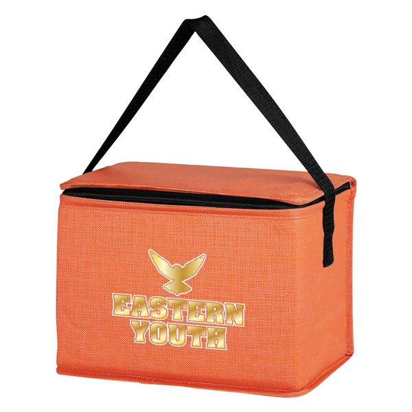Non-Woven Crosshatched Lunch Bag - Image 8