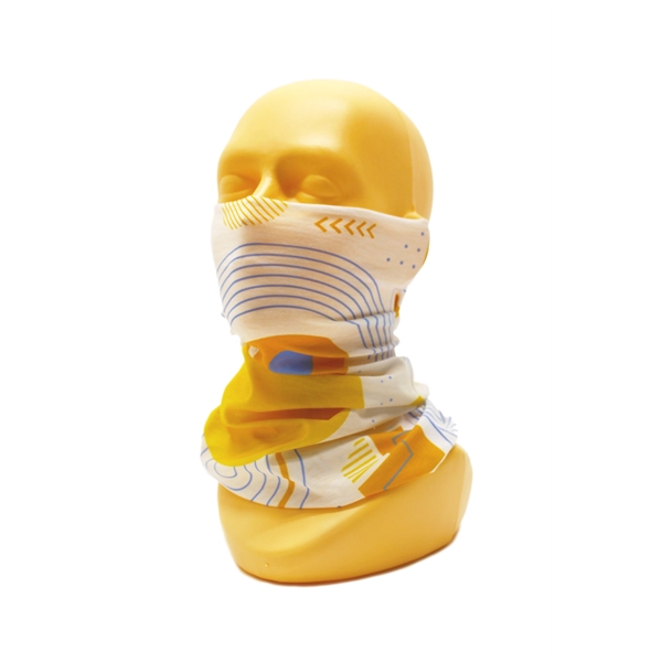 Face Bandana mask Reusable Bandana w/ Full-color Neck Gaiter - Image 3