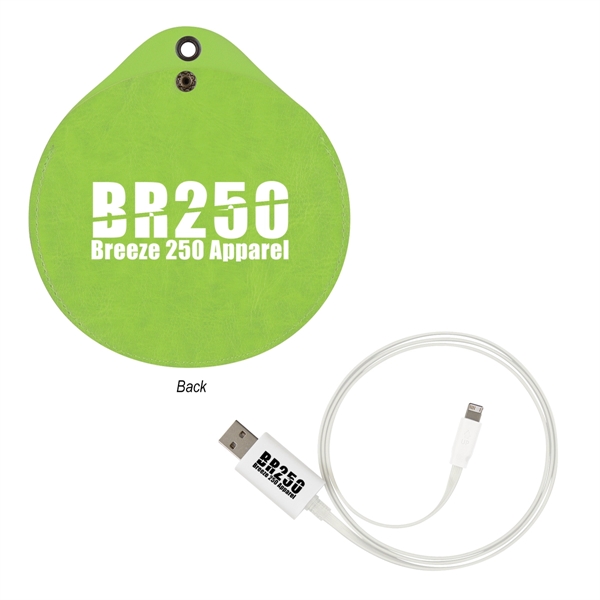 Round Light Up Charging Cable Kit - Image 5