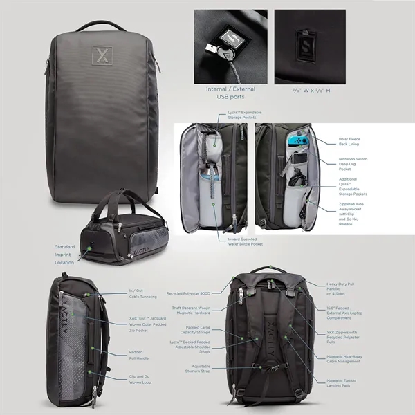 Oxygen 45 - 45L Hybrid Backpack Duffel - Image 2