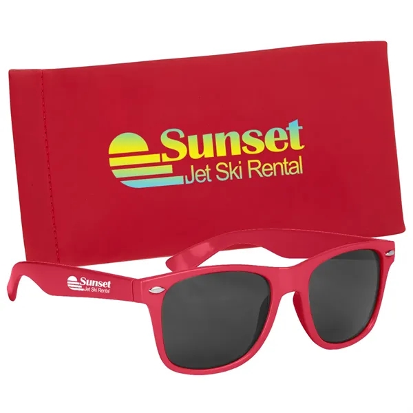 Malibu Sunglasses With Pouch - Image 9