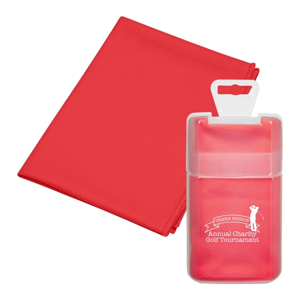 Cooling Towel In Plastic Case - Image 11