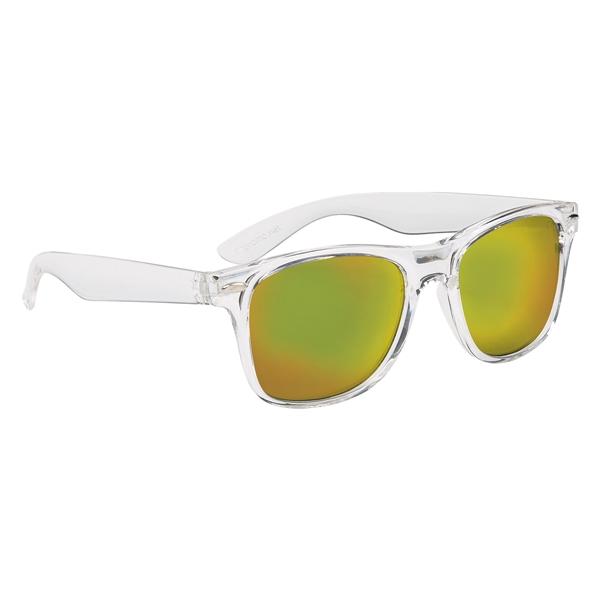 Crystalline Mirrored Malibu Sunglasses - Image 9