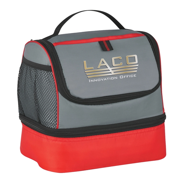 Two Compartment Lunch Pail Bag - Image 9