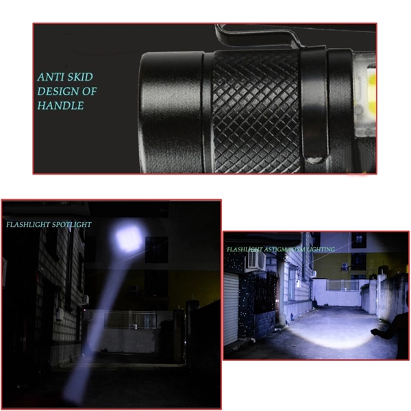 Handheld Zoomable Or Adjustable Focus Superbright Flashlight - Image 5